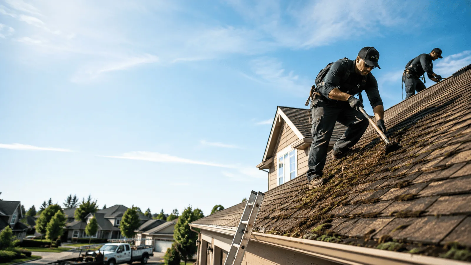 Roof Moss Removal in Hoffman, NC near me